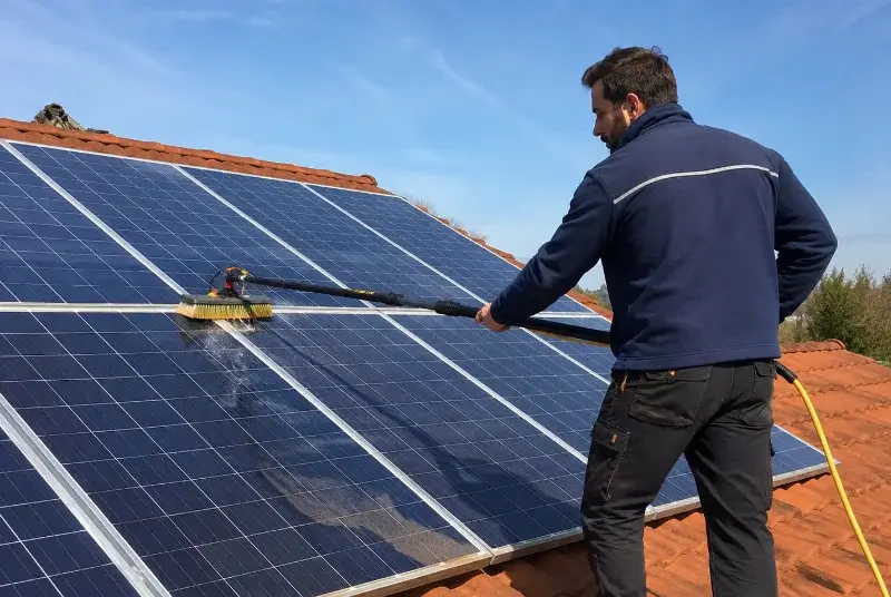 Nettoyage et entretien de panneaux solaires à Doazit